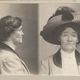 Bertillon card and mugshot